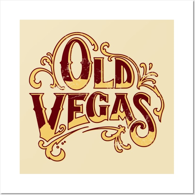 Retro Vintage Old Vegas Theme Park Wall Art by StudioPM71